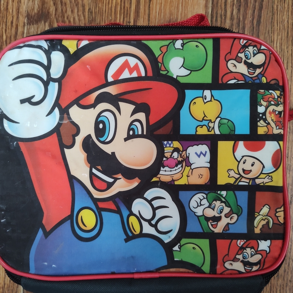 Super Mario Brothers Soft Lunch Box